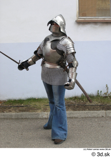 Photos Medieval Knight in plate armor 20 knight medieval clothing…